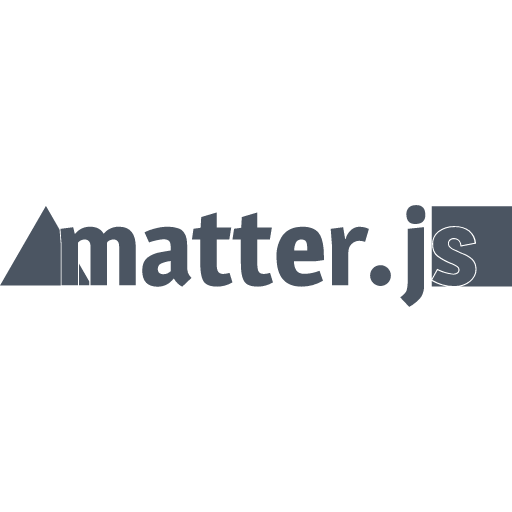 иконка matter.js, маттердотджс, логотип, бренд,