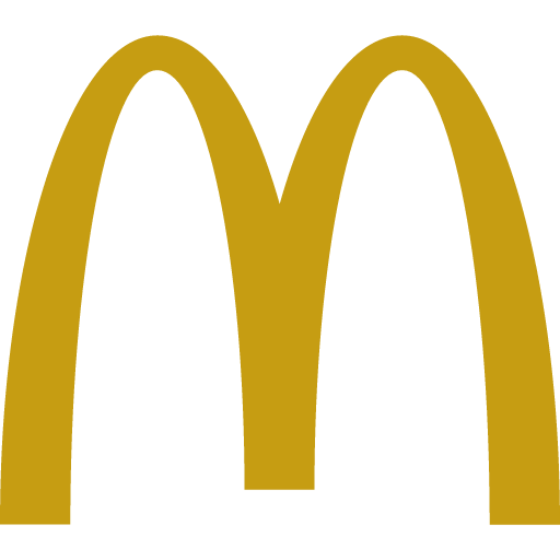 иконка mcdonald's, мкдоналдс, логотип, бренд,