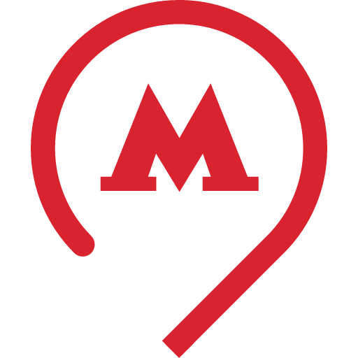 иконка moscow metro, московметро, логотип, бренд,