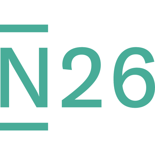 иконка n26, логотип, бренд,