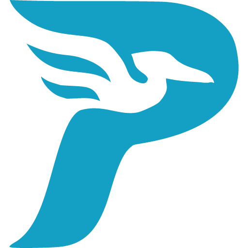 иконка pelican, пеликан, логотип, бренд,
