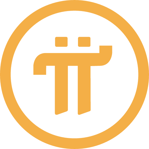 иконка pi network, пинетворк, логотип, бренд,