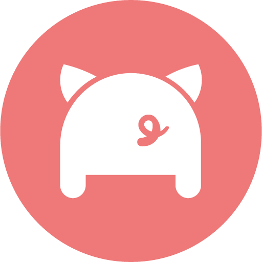 иконка porkbun, поркбун, логотип, бренд,
