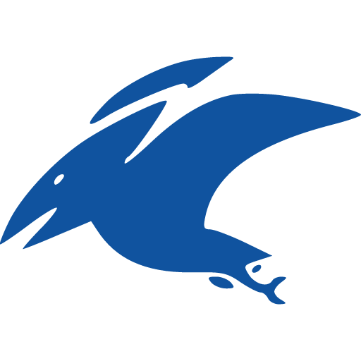 иконка pterodactyl, птеродактйл, логотип, бренд,