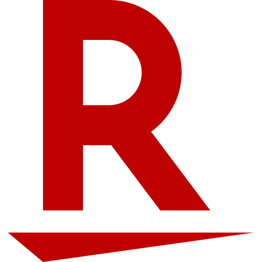 иконка rakuten, ракутен, логотип, бренд,