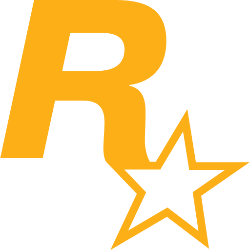 иконка rockstar games, рокстаргамес, логотип, бренд,