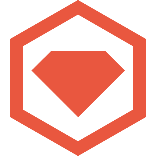 иконка rubygems, рубйгемс, логотип, бренд,