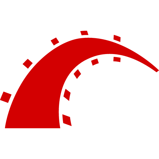 иконка ruby on rails, рубёнраилс, логотип, бренд,