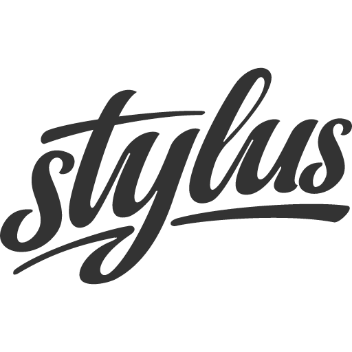 иконка stylus, стилус, логотип, бренд,
