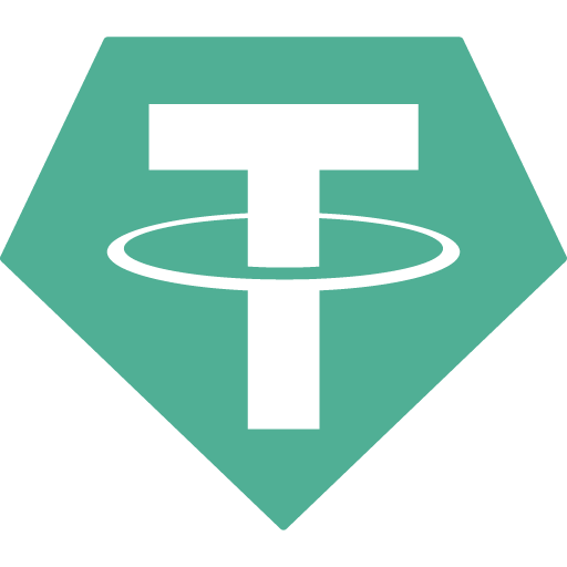 иконка tether, тетер, логотип, бренд,