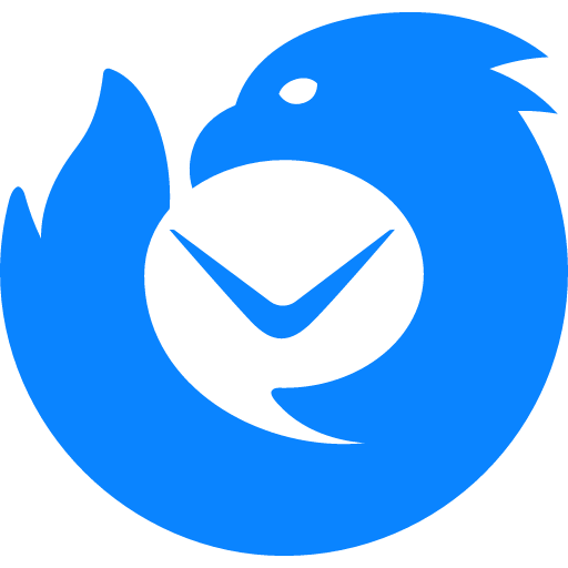 иконка thunderbird, тундербирд, логотип, бренд,