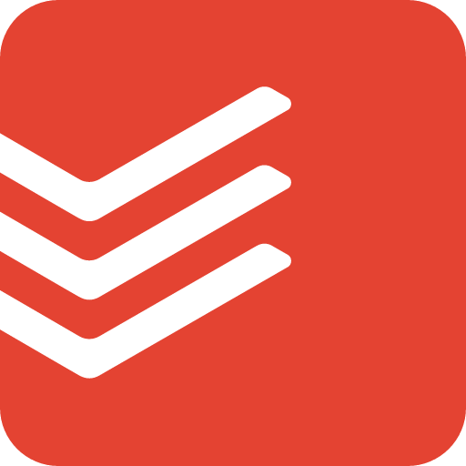 иконка todoist, тодоист, логотип, бренд,