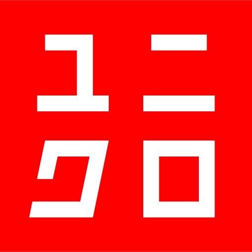 иконка uniqlo, логотип, бренд,