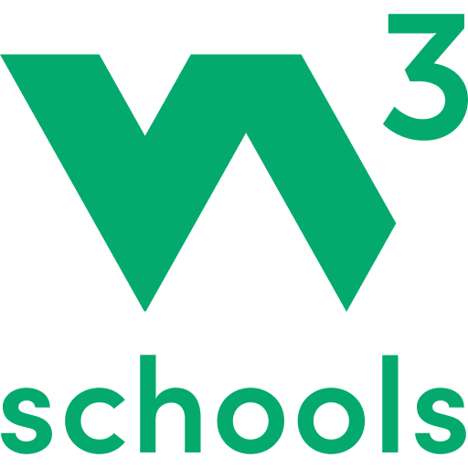иконка w3schools, логотип, бренд,