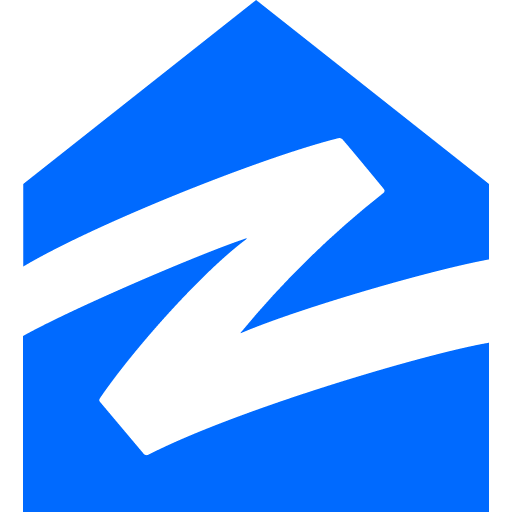 иконка zillow, зиллов, логотип, бренд,