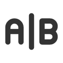 иконки a b