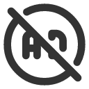 иконки ad circle off, ad, circle, off