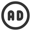 иконки ad circle, ad, circle