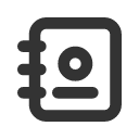 иконка address book, контакты, address, записная книжка, book, книга
