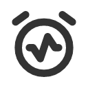 иконка alarm average, alarm, будильник, average, средний