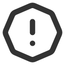 иконки alert octagon, alert, предупреждение, octagon