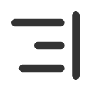 иконки align right 2, align, right, стрелка
