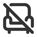иконки armchair off, armchair, кресло, off
