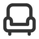 иконки armchair, кресло