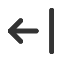 иконки arrow bar left, arrow, стрелка, bar, left