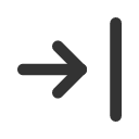 иконка arrow bar to right, arrow, стрелка, bar, to, right