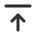 иконка arrow bar to up, arrow, стрелка, bar, to, up, стрелка вверх