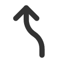 иконки arrow curve left, arrow, стрелка, curve, left