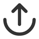 иконки arrow down from arc, arrow, стрелка, down, from, arc