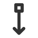 иконки arrow down square, arrow, стрелка, down, square