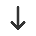 иконки arrow narrow down, arrow, стрелка, narrow, down