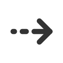иконки arrow narrow right dashed, arrow, стрелка, narrow, right, dashed