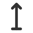 иконки arrow up bar, arrow, стрелка, up, стрелка вверх, bar