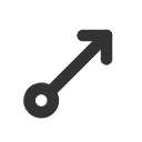 иконки arrow up right circle, arrow, стрелка, up, стрелка вверх, right, circle