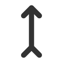 иконки arrow up tail, arrow, стрелка, up, стрелка вверх, tail