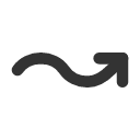 иконки arrow wave right up, arrow, стрелка, wave, right, up, стрелка вверх