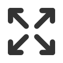 иконка arrows maximize, arrows, maximize
