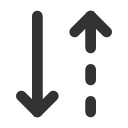иконки arrows transfer down, arrows, transfer, трансфер, down, стрелка