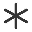 иконки asterisk, звездочка