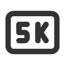 иконка badge 5k, badge, бейдж, 5k
