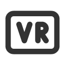 иконка badge vr, badge, бейдж, vr