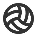 иконки ball volleyball, ball, volleyball, волейбол