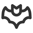 иконки bat, летучая мышь