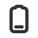 иконка battery vertical 1, battery, батарея, vertical