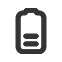 иконки battery vertical 2, battery, батарея, vertical