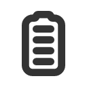 иконки battery vertical 4, battery, батарея, vertical